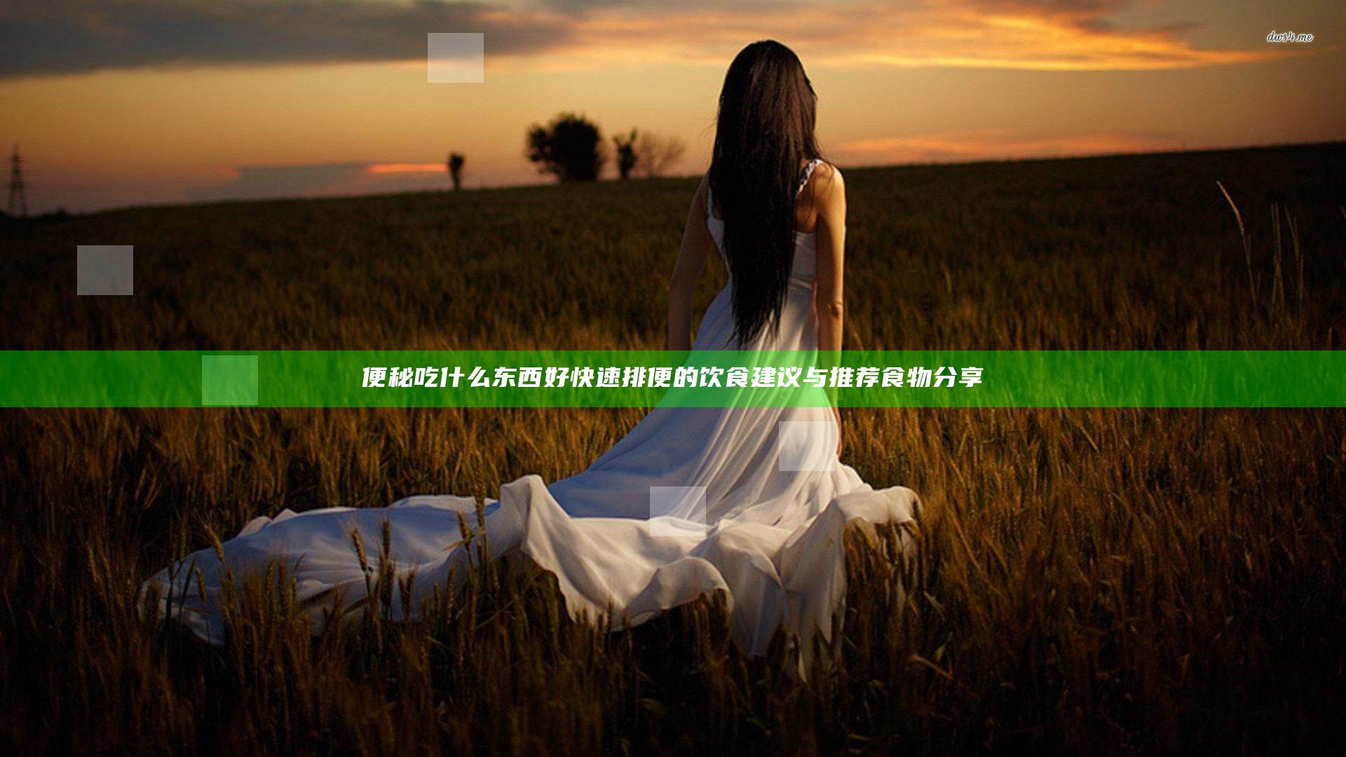 便秘吃什么东西好快速排便的饮食建议与推荐食物分享