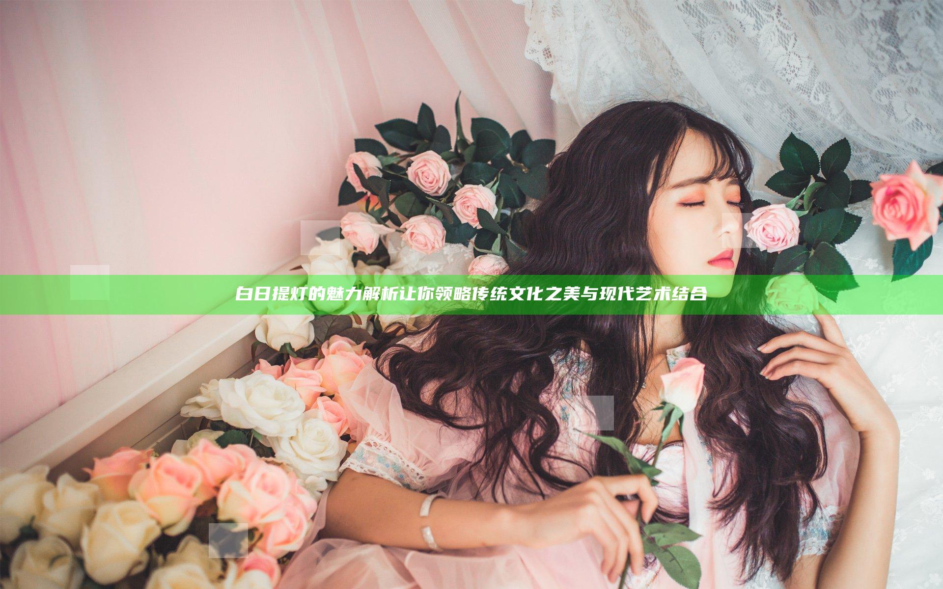 白日提灯的魅力解析 让你领略传统文化之美与现代艺术结合